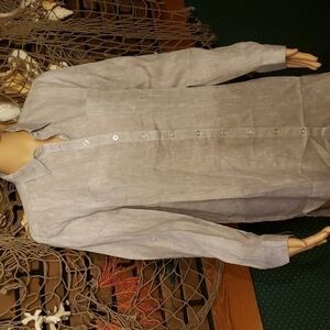 THE company store linen dress. NWT  size M